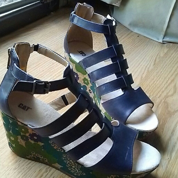 Caterpillar Shoes - Caterpillar women's Westwood wedge sandal